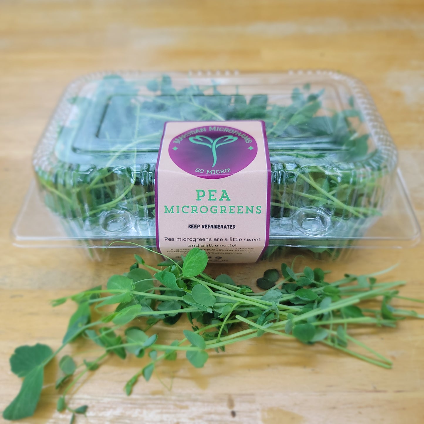 - Pea Microgreens - 2 oz.