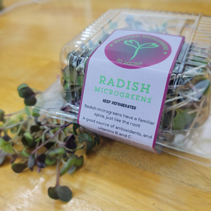 - Radish Microgreens - 2 oz.